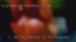 I am disabled a threesome in Columbus, Ohio due to stroke.